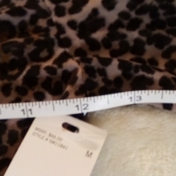 STEVE MADDEN BODYSUIT WOMENS MEDIUM SHEER - Picture 7 of 11